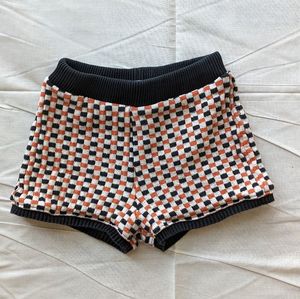 Zara knit shorts